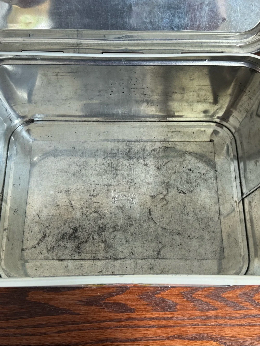 Vintage Tin Bread Box by Decoware Made in USA
